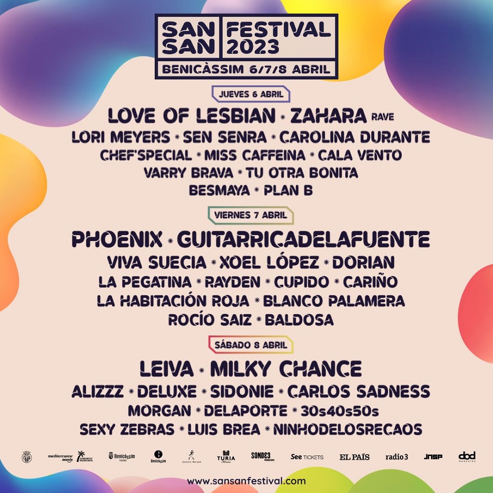 SanSan Festival 2023 presenta su cartel por días.
