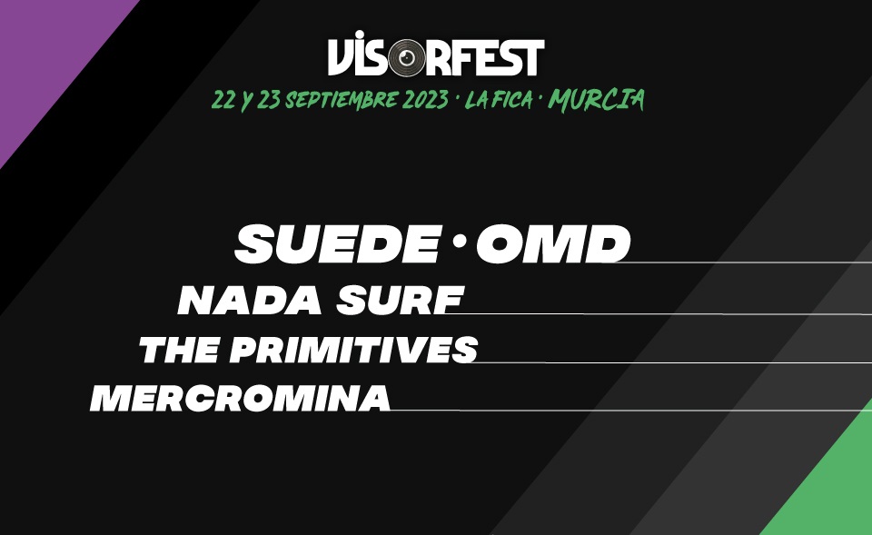 SUEDE y THE PRIMITIVES nuevas confirmaciones de VISOR Fest.