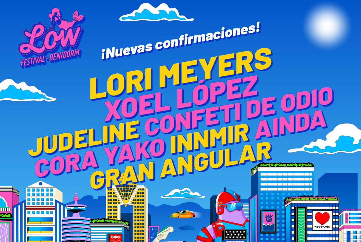 LOW Festival 2023 anuncia su cartel por días y nuevas confirmaciones.