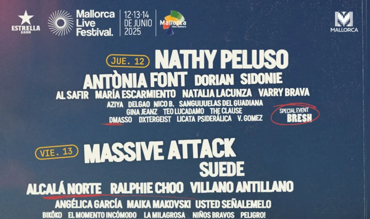 Mallorca Live Festival 2025 presenta su cartel por días